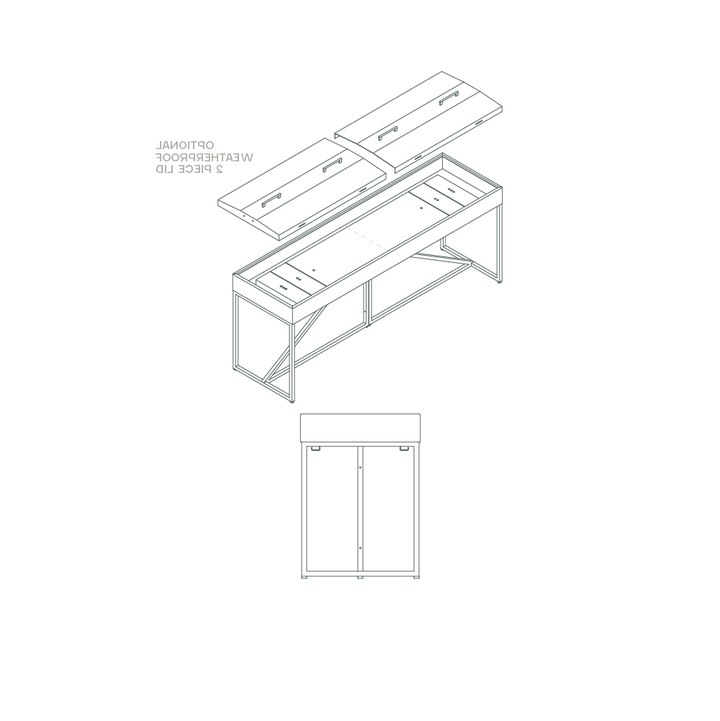 outdoor shuffleboard lid drawing